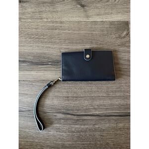 Coach Wristlet Wallet Navy color